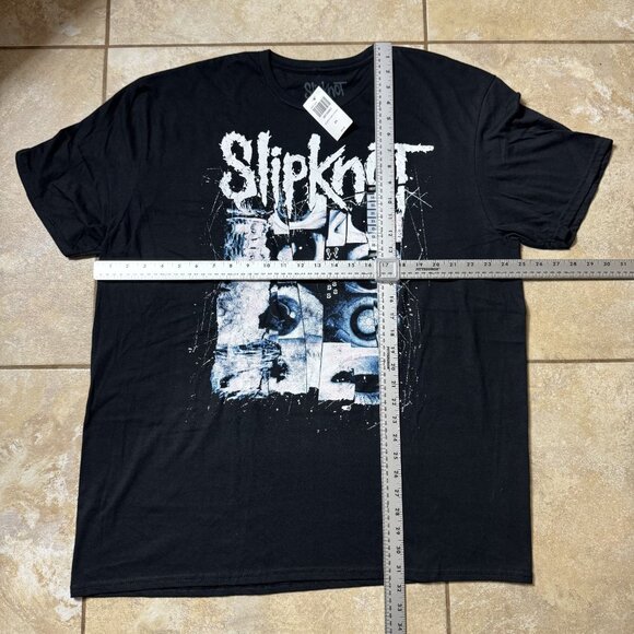 Slipknot T-Shirt Men's Black XXL Cotton Graphic Band Tee - Picture 2 of 6